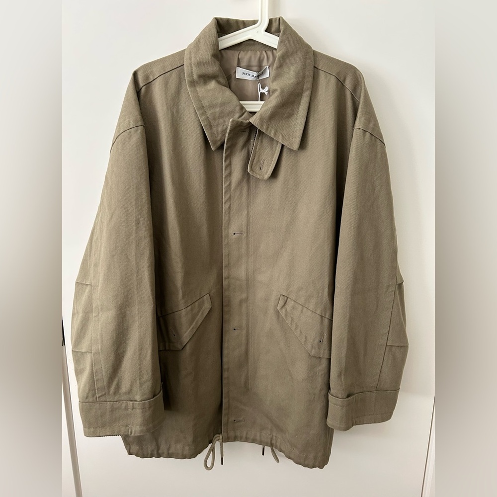 Pixie Market Contrast Corduroy Country Barn Jacket